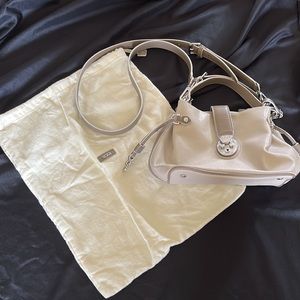 Tumi Beige Crossbody Bag
